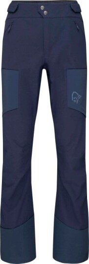 Norrøna Women's Lyngen Hiloflex200 Slim Pants L, Indigo Night
