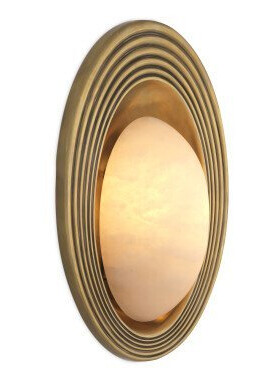 Savono vegglampe vintage brass Savono vegglampe vintage brass
