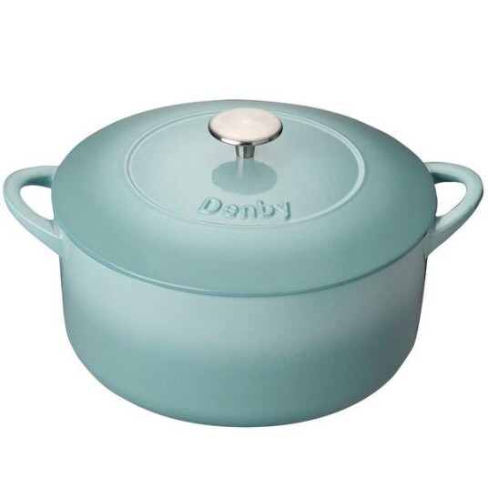Denby  Pavilion støpejernsgryte 26 cm blå