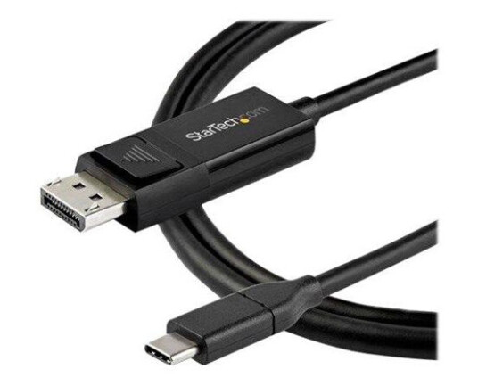 StarTech USB-C til DisplayPort 1.4 Kabel 1m - 8K 60Hz Aktiv Svart