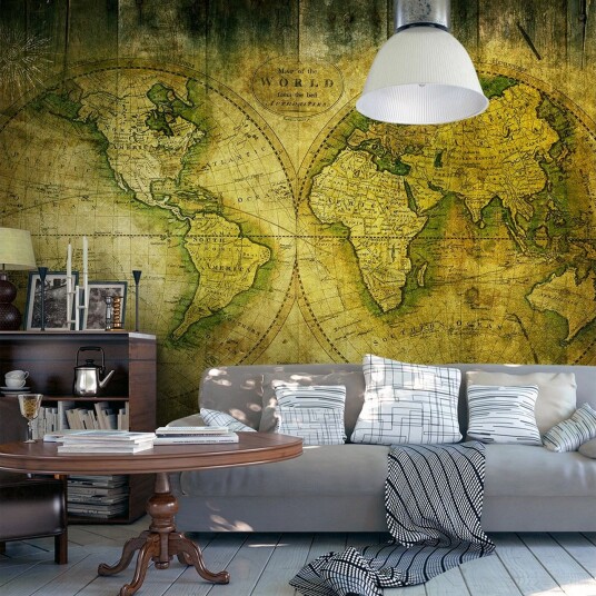 Fototapet Journey Through The Old World 100x70 - Finnes i flere størrelser