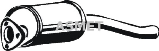 Fremre eksospotte ASMET 04.044 Fremre eksospotte ASMET 04.044