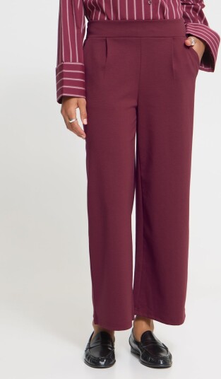 Ichi Kate Wide Pant Burgunder XL