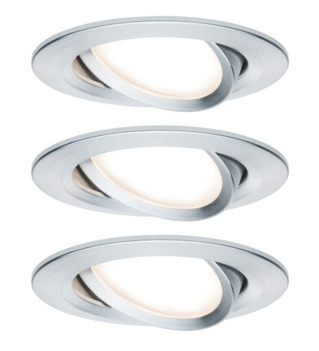 Paulmann 934.51 3 PæreR Led 19,5 W 650 Lm Aluminium Paulmann 934.51 3 PæreR Led 19,5 W 650 Lm Aluminium