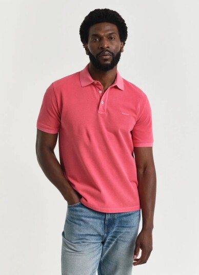 Gant Sunfaded Ss Polo Red XXXXL