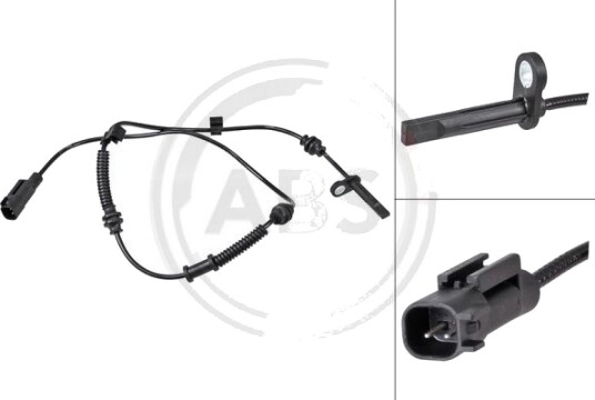 ABS sensor A.B.S. 31825
