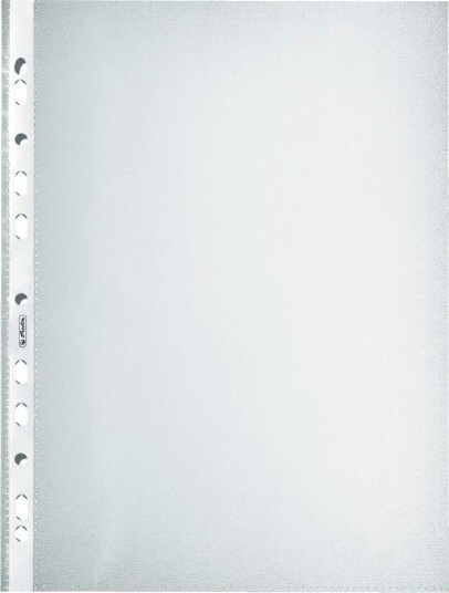Herlitz Premium Plastlommer A4 100 stk Klar Herlitz Premium Plastlommer A4 100 stk Klar