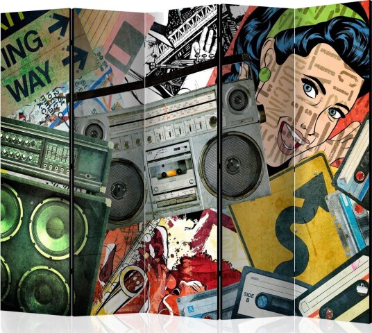 Romdeler - Graffiti girl II 225x172 - Artgeist sp. z o. o.