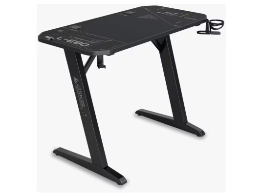 Sense7 Biurko Nomad Cybernetic svart 100 cmx50 cm 100x50