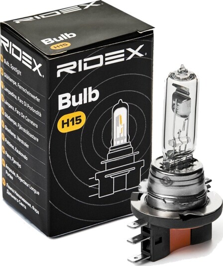 RIDEX 106B0016 Lyspære, fjernlys
