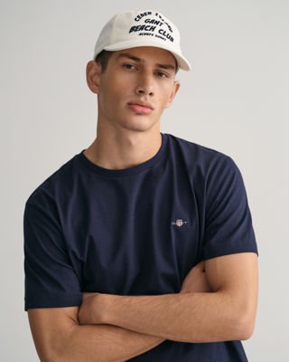 GANT The Original Solid T-Shirt Evening Blue GANT The Original Solid T-Shirt Evening Blue