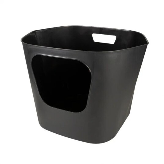 I Love Happy Cats Kattedo I Resirkulert Plast Svart