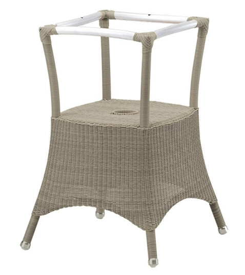 Cane-line Lansing bordstativ Taupe 50 x 50 cm Natur