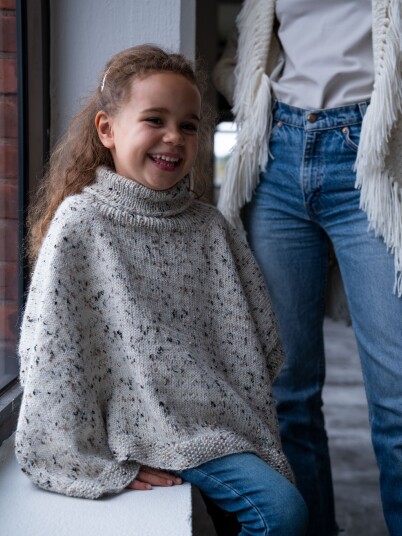 Du Store Alpakka 105-12 Cosette Poncho