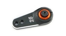 Fastrax 25T Black Aluminium Servo Horn