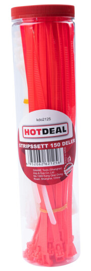 HOTDEAL STRIPSSETT 150 DELER
