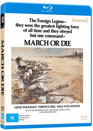 March or Die 1977 / Kjemp eller dø Bluray