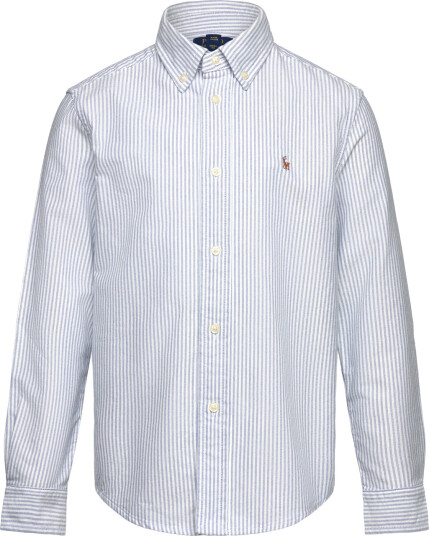 Polo Ralph Lauren Stripe Oxford Ls Bd Tp Sht Blue 40
