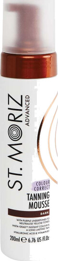 St Moriz Advanced Pro Colour Correcting Tanning Mousse 200 ml Selvbruning