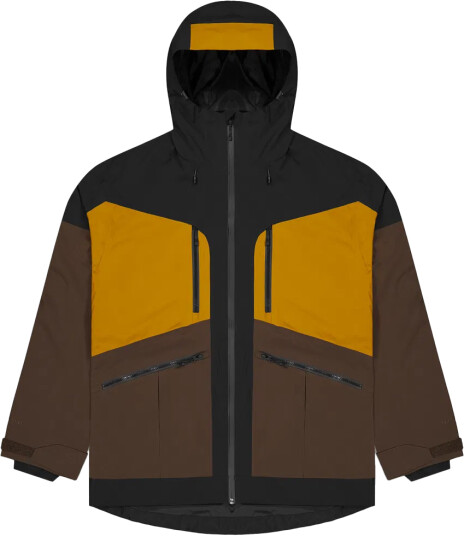 Picture Organic Clothing Men's Naikoon Jacket Black Chicory Honey S