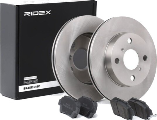 RIDEX 3405B0260 Bremseskiver og -klosser