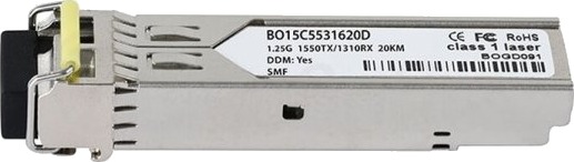 Blueoptics Glc-Bx-D-1550D-20-Bo Fiber Optisk 1000 Mbit/S Sfp Lc 10000 M 1550 Nm