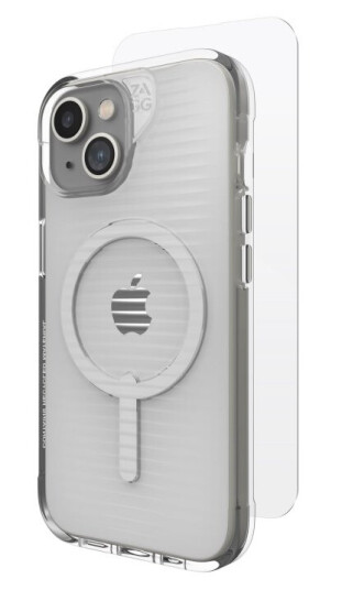 Zagg Luxe Snap - Beskyttelsesboks Baksidedeksel For Mobiltelefon - Magsafe-Samsvar - Blank - For Apple Iphone 15