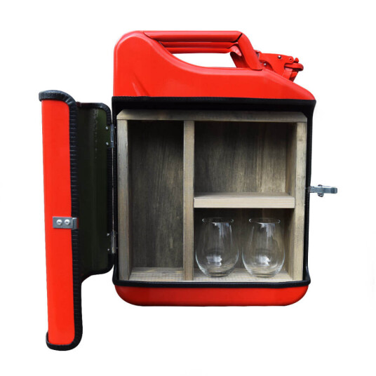 Mikamax Jerrycan Gin Bar - Rød Mikamax Jerrycan Gin Bar - Rød