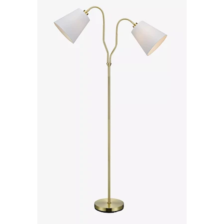 Markslöjd Modena Gulvlampe Messing 1530964-01-0 1530968-01-0 Markslöjd Modena Gulvlampe Messing 1530964-01-0 1530968-01-0