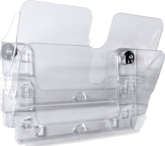 Durable Flexiplus 2 Hyller Gjennomsiktig A4 340 Mm 105 Mm 270 Mm