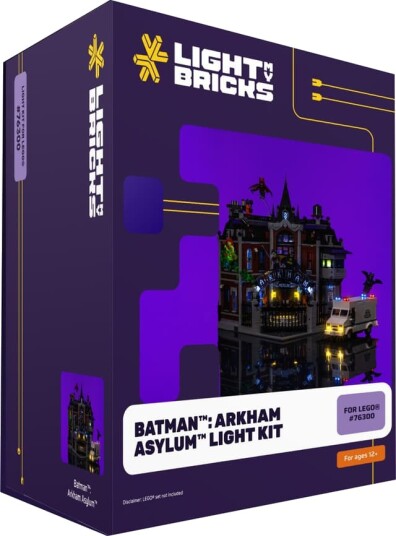 Light My Bricks Batman: Arkham Asylum lyssett