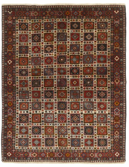 Håndknyttet. Opphav: Persia Yalameh Teppe 152x196