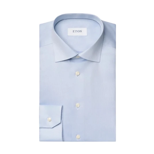 Eton Herre Skjorter Blå 2XL,