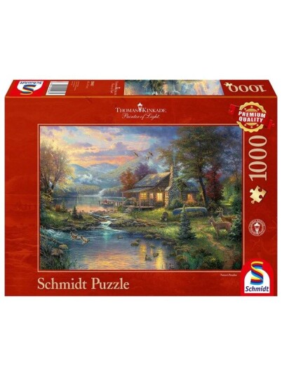 Schmidt Puzzle - Thomas Kinkade: Nature's Paradise (1000 p