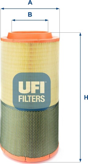 UFI 27.619.00 Luftfilter UFI 27.619.00 Luftfilter