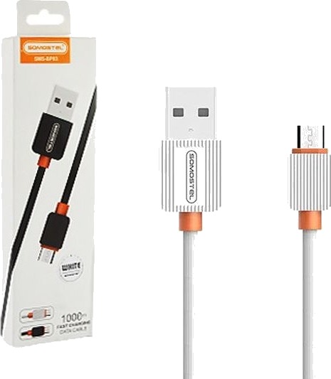 Somostel Usb-A Til Microusb-Kabel 1 M Hvit (26581)