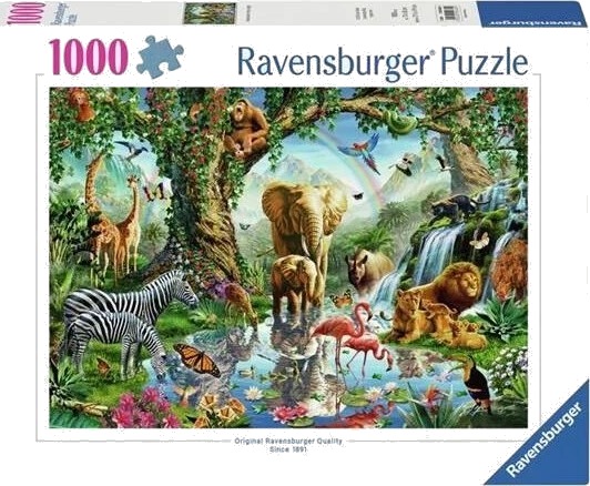 Ravensburger Jigsaw puzzle Adventures in the Jungle 1000 pcs. Ravensburger Jigsaw puzzle Adventures in the Jungle 1000 pcs.