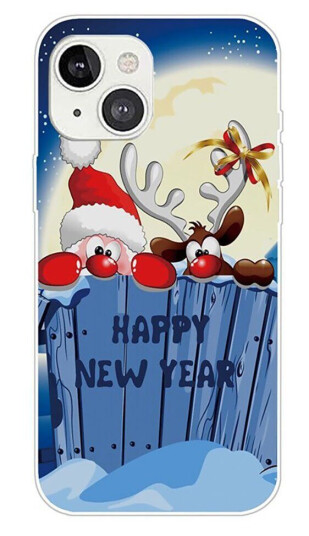 INCOVER iPhone 14 TPU Plast Jul Deksel - Godt Nytt År