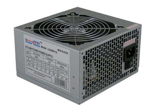 LC Power Office Series V1.3 - 420W Strømforsyning (PSU) - 420 Watt - 120 mm - 80 Plus