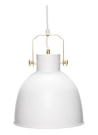 Hübsch Taklampa ø29xh41 cm - Vit/Guld