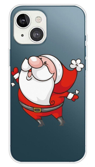 INCOVER iPhone 14 Plus TPU Plast Jul Deksel - Glad Julenisse