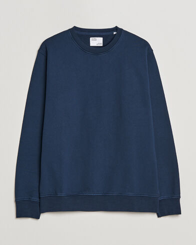 Colorful Standard Classic Organic Crew Neck Sweat Navy Blue