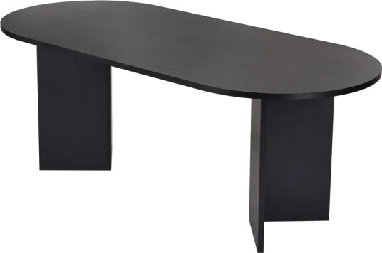 Dano Spisebord Oval 200 cm - Svart Dano Spisebord Oval 200 cm - Svart