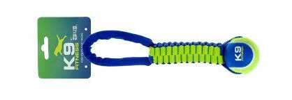 Julius-K9 K9 Tennis Ball Ballistic Twist Tug With Ball Hundeleke Julius-K9 K9 Tennis Ball Ballistic Twist Tug With Ball Hundeleke