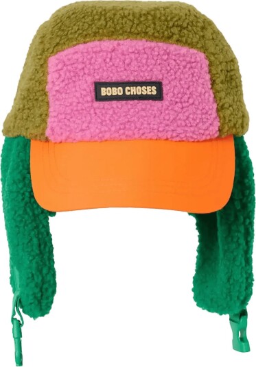 Bobo Choses Softpaw Monster All Over Winter Cap - PINK - HEAD50