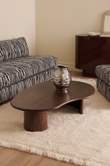 Ellos Home Salongbord Melli 80x119 cm Brun