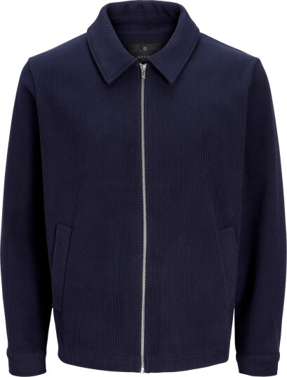 Jack & Jones Jprblalouis Sweat Ls Overshirt - Navy - XL Jack & Jones Jprblalouis Sweat Ls Overshirt - Navy - XL