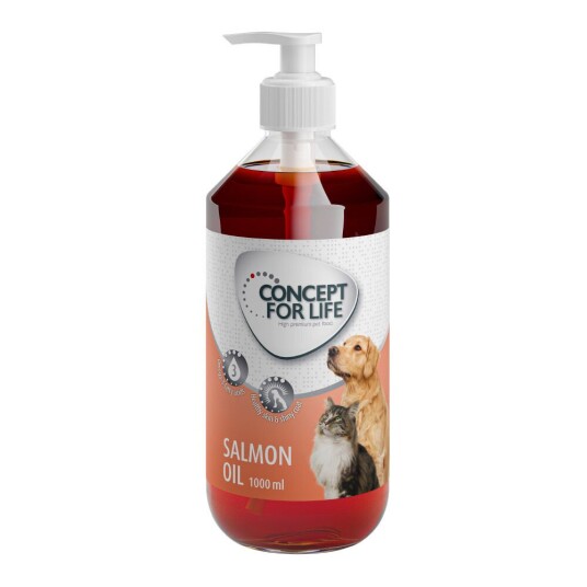 Concept for Life lakseolje til hunder og katter - 2 x 1000 ml