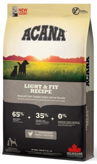 Acana Light And Fit Recipe 6Kg Acana Light And Fit Recipe 6Kg