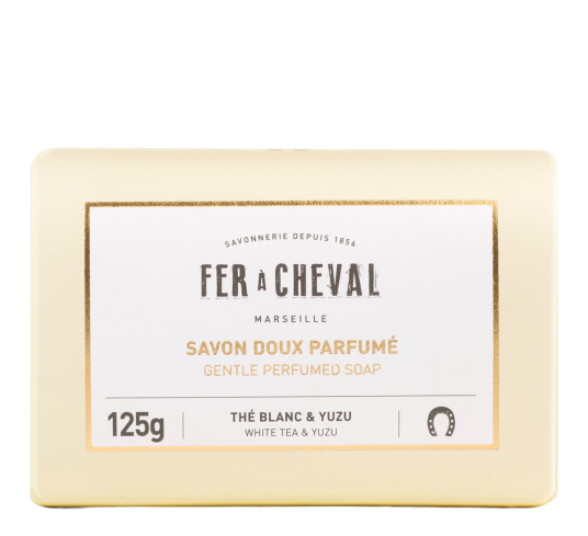 Fer Á Cheval Såpestykke white tea & yuzu 125g
